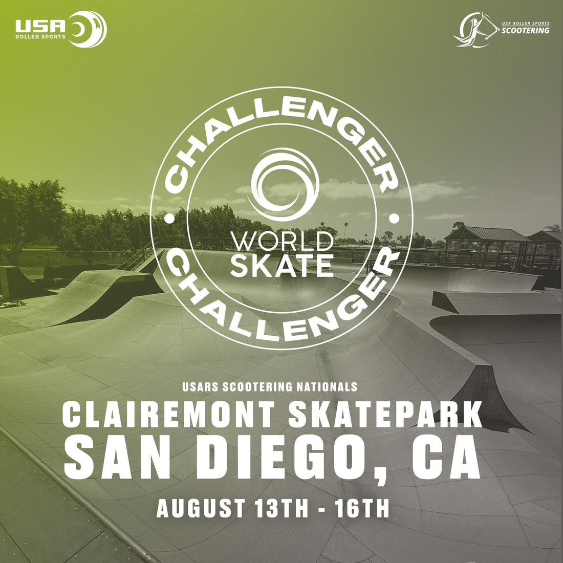 San Diego World Skate Challenger / USARS Scootering 2026 Nationals Event